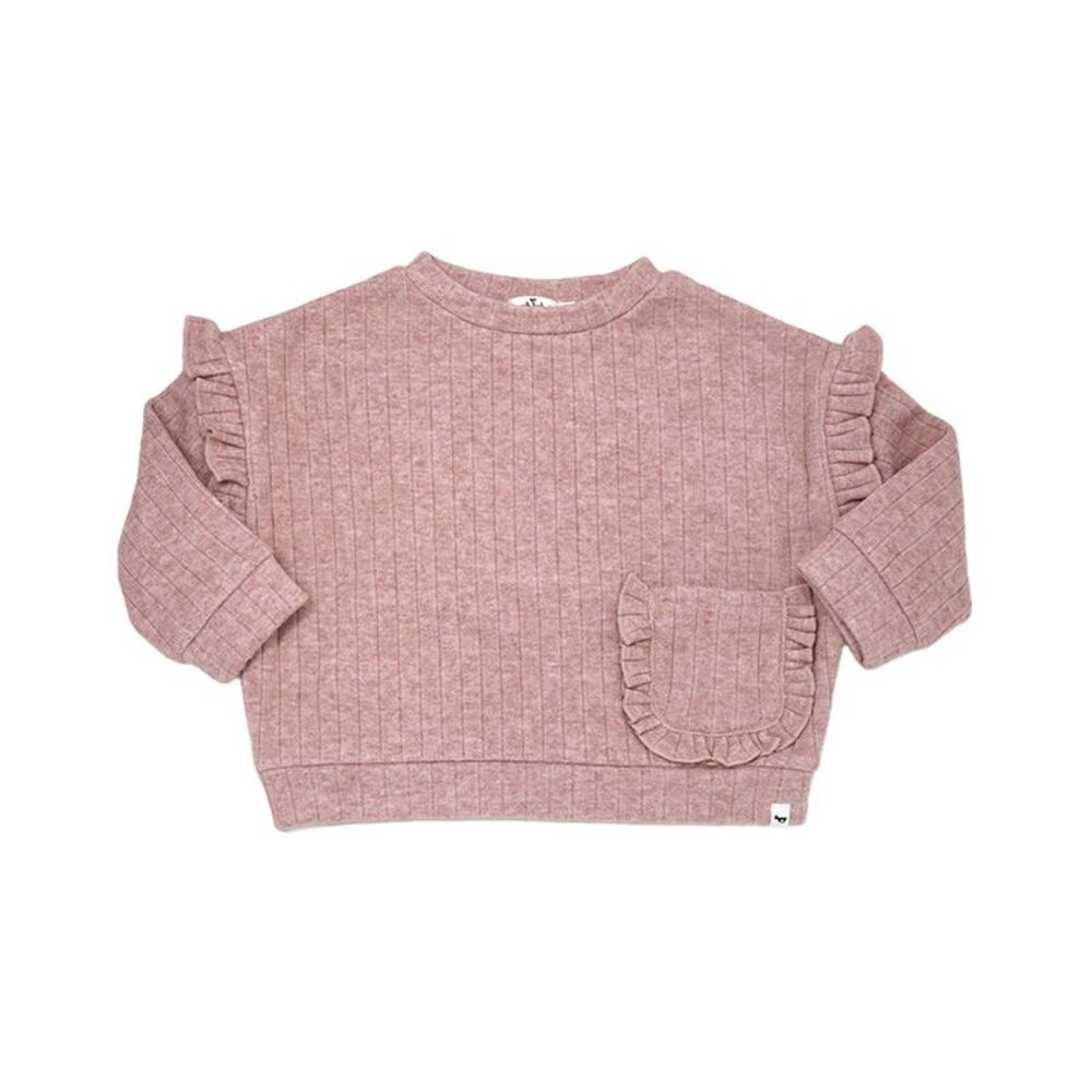 Oh Baby! Girls  Wide Rib Sweater